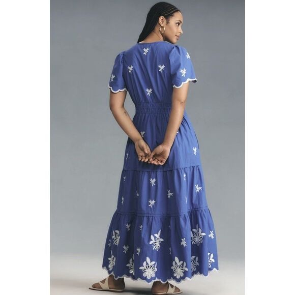 Anthropologie The Somerset Maxi Dress: Eyelet Edition - Picture 3 of 7